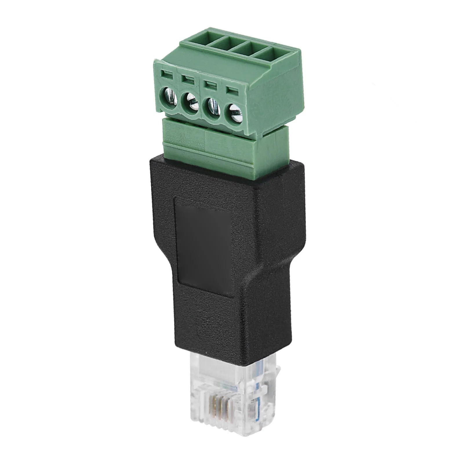 Ethernet Connector RJ11 6P4C Male 4 Pin Screw Terminal