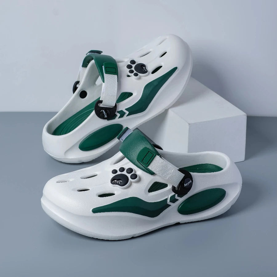 Classic Summer Clogs Men Slippers Breathable Garden Shoes Outdoor