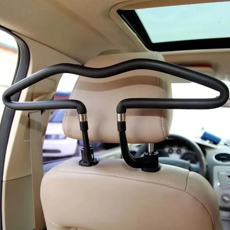 Car Headrest Coat Hanger – Stainless Steel Travel Hook Car Headrest Hanger Zpaxo