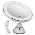 10X Magnifying Cosmetic Mirror Wide Applicability Battery Powered
