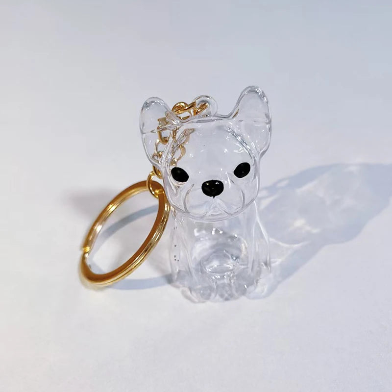 Dog Hair Storage Pendant Keychain Transparent Cat Fur Keepsake Zpaxo A16