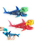 3D Printed Shark Animals Flexible Adults Home Office Decor Stocking
