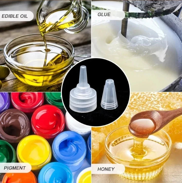Empty Dropper Bottle Transparent Plastic Refillable Mini Squeeze