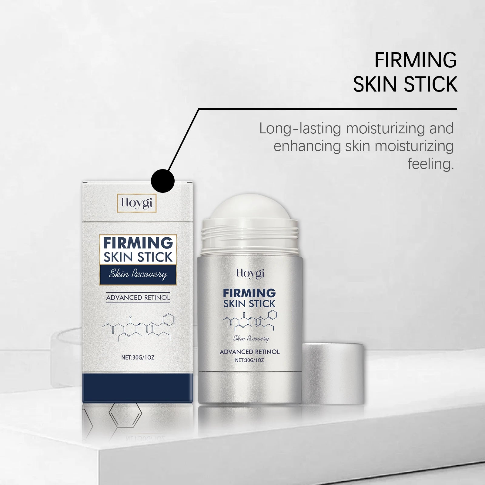 Hoygi Retinol Wrinkle-Reducing Firming Repair Stick Reduces Fine Lines Anti-Aging Concentrate for Mature Skin Travel-Friendly Zpaxo