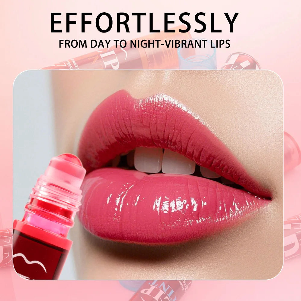 Lip Gloss Waterproof Durable Non Smudging Stick Cup Smooth Easy Apply