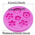 3D Rose Chocolate Mold Fondant Cake Decorating Tools Silicone Soap s Zpaxo E