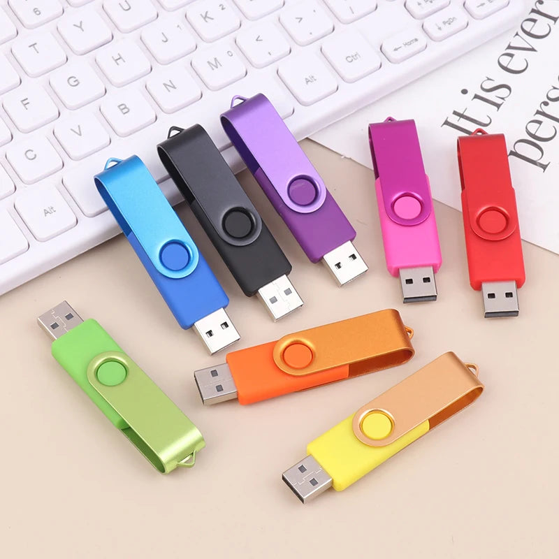 Colorful USB 2.0 Flash Drive Memory Stick for PC & Laptop