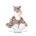 Jungle Animal Plush Toys Stuffed Lion Elephant Giraffe Soft Plush Dolls for Kids Cute Animal Plush Toys Children Birthday Gift Zpaxo tiger about 25cm france