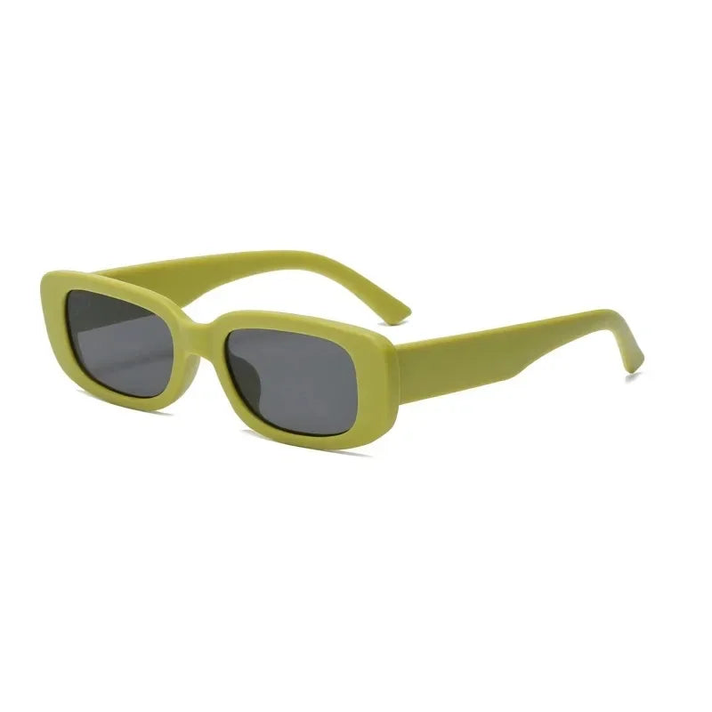 Vintage Square Small Sunglasses – Unisex Hip Hop Style