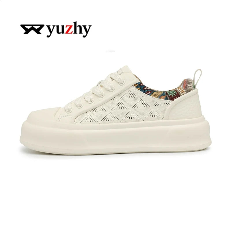 Men's Casual Sneakers Luxury Trainer Shoes Breathable Race Running