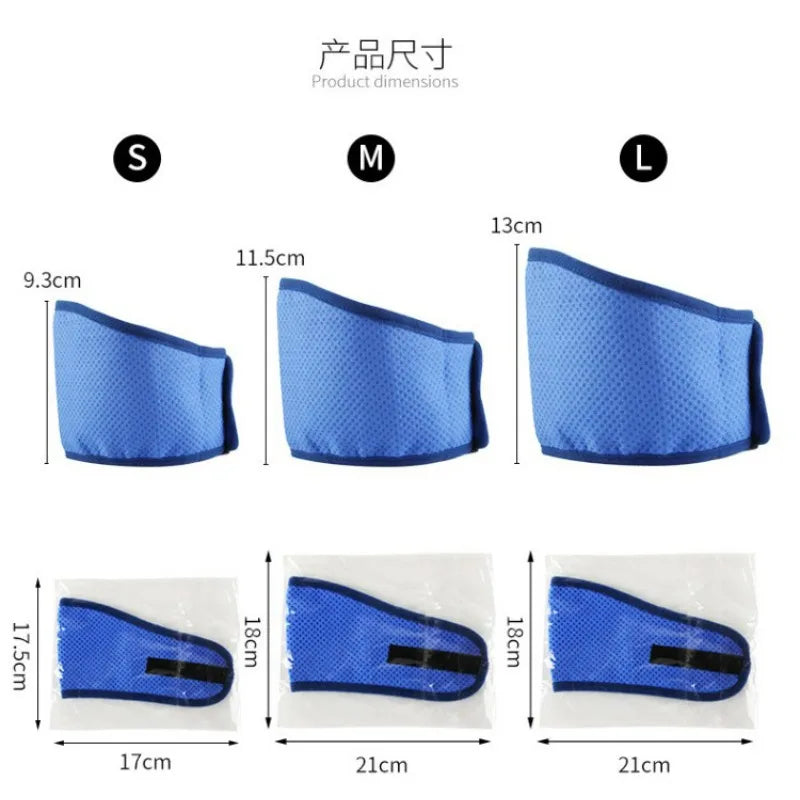 Pet Cooling Collar Summer Ice Scarf Dog Cat Cold Gel Neck Wrap