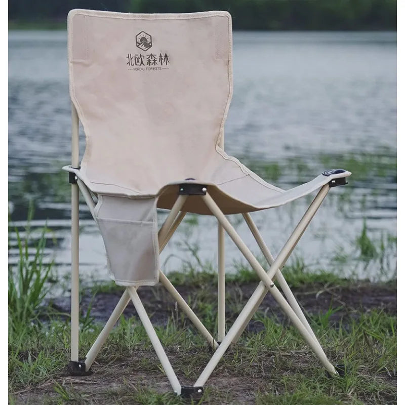 Outdoor Portable and Durable Art Sketching Bench Fishing Chair Folding Chair Multifunctional Oxford Cloth Backrest Fishing Chair Zpaxo