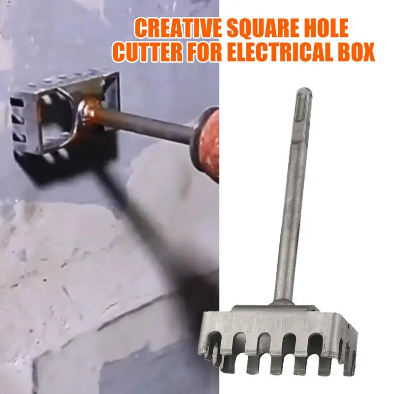 Square Slot Cutter Drywall Outlet Cutout Oscillating Tool Creative