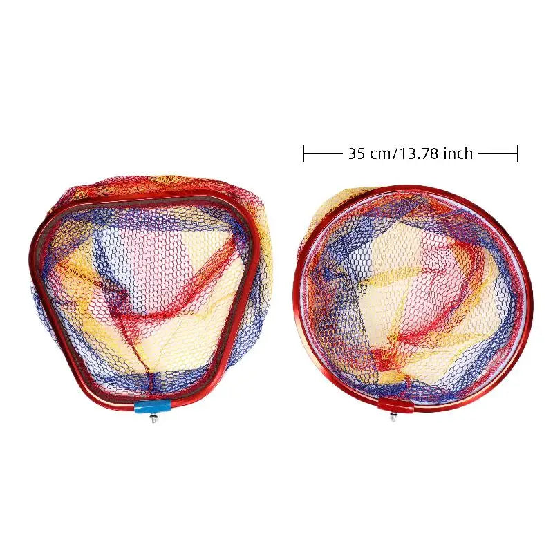 Aluminum Alloy Ultralight Fishing Landing Net Head – Colorful