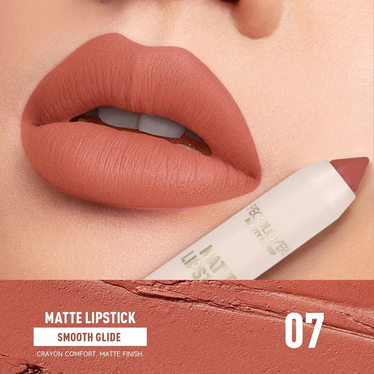 Matte Crayon Lipstick-long-lasting Easy Moisturizing Versatile Lip