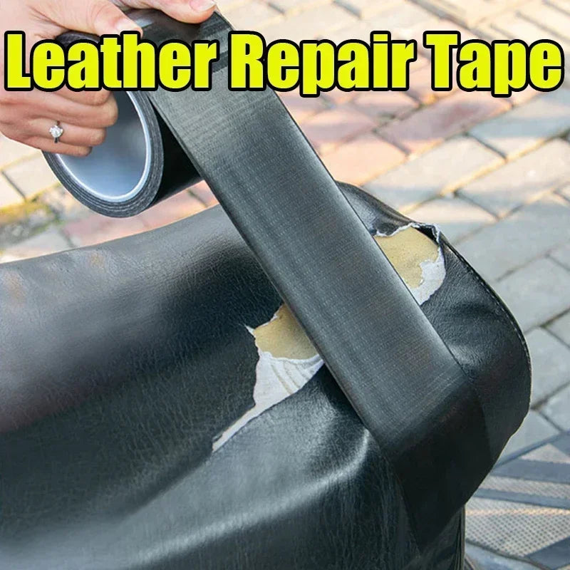 Waterproof Leather Repair Patch Tape for Outdoor Use,Ideal for Motorcycle Seat Cushion, Car Seat, Sofa Repair and Window Shading Zpaxo 5CM x 10M