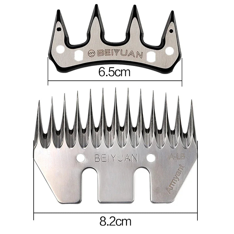 Sheep Goats Shearing Clipper Straight 13 Tooth Blade Shear Scissors