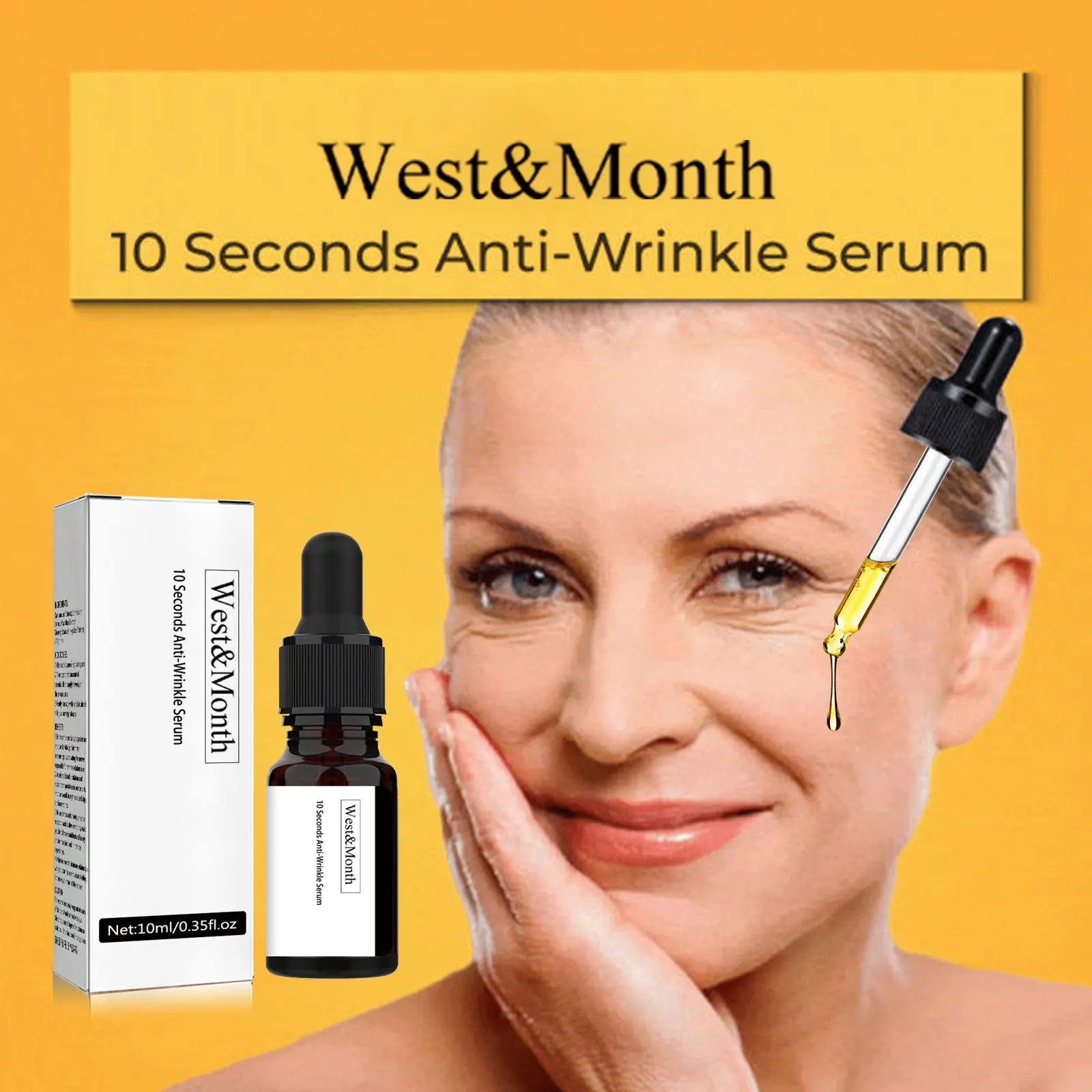 Anti Wrinkle Instant Remover Anti-wrinkle Serum Face Neck Forehead Zpaxo