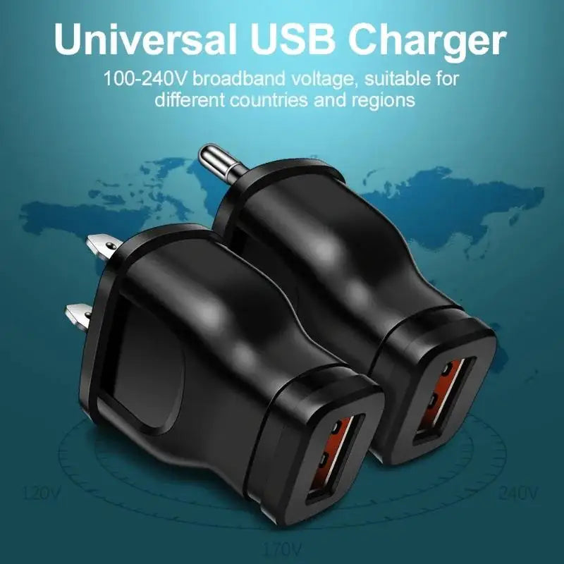 Universal Mobile Phone Charger 5V 1A USB Charger Mini Power Adapter US/EU Travel Wall Charger Port Plug For iPhone Xiaomi Huawei Zpaxo