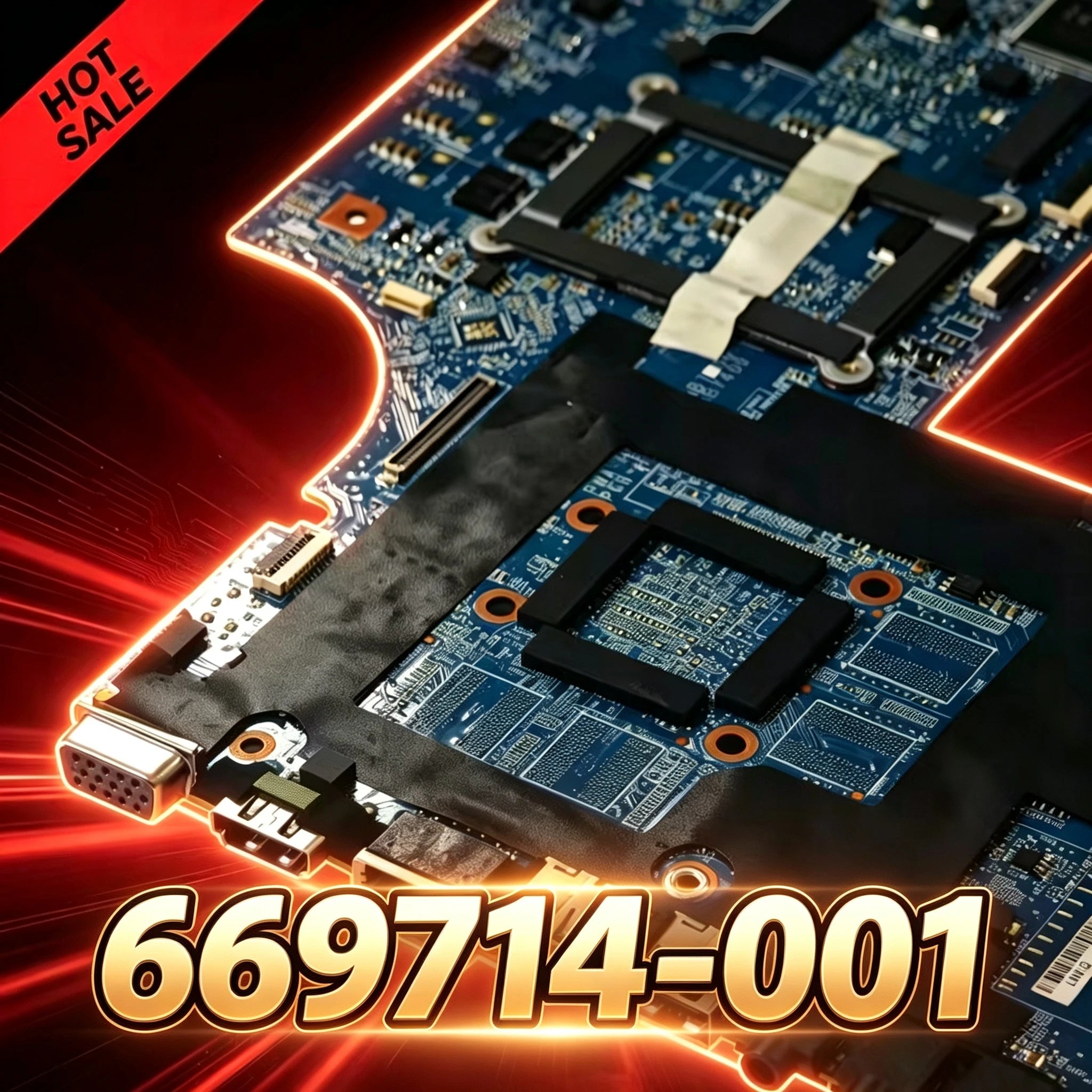 Laptop Motherboard SPS 669714-001 DAUT3DMB8D0 HP Pavilion DV7-6000