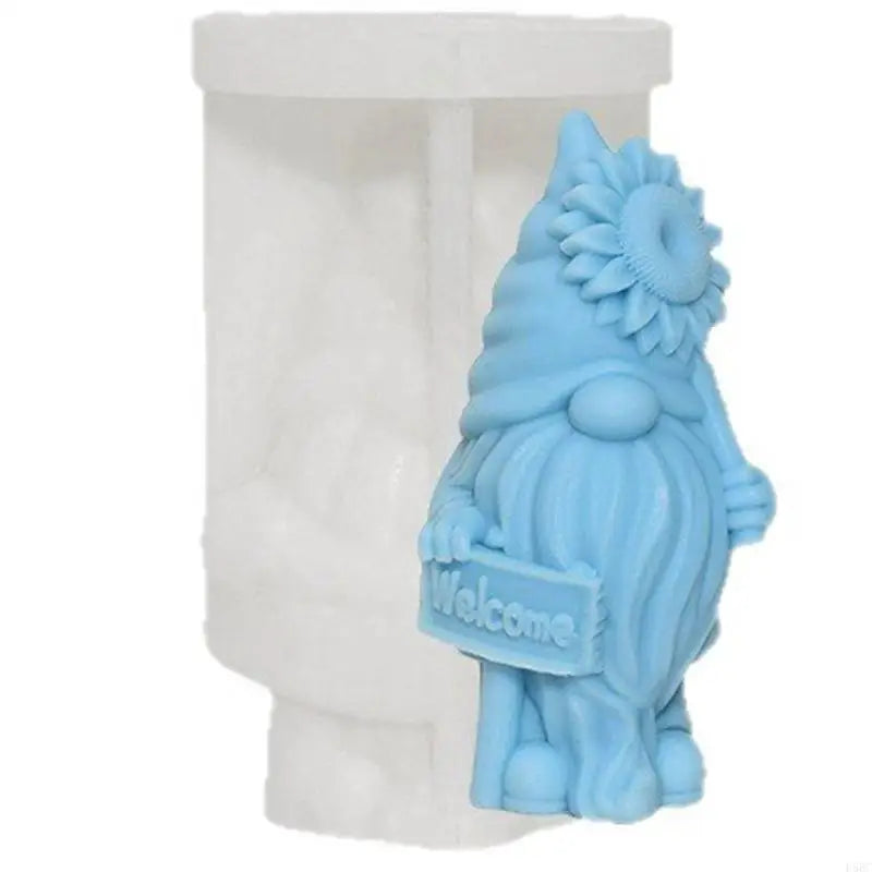 Santa Elastomer Molds DIY Render Christmas Decoration Crafting