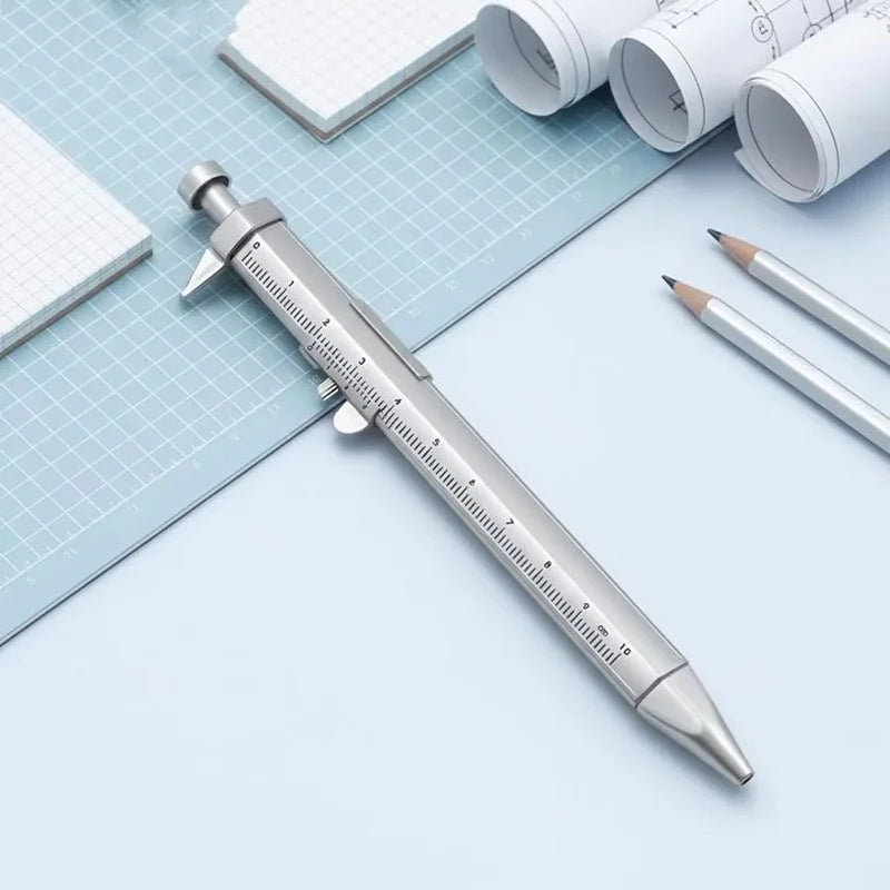 Precision Caliper Pen Ballpoint Multifunction Engineer Drafting