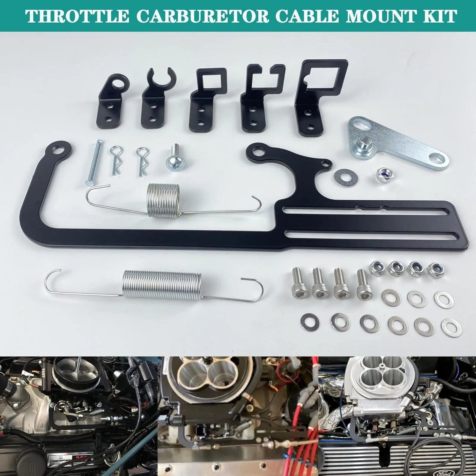 GM 700R4 Transmissions Car Throttle Carburetor Cable Mount Bracket