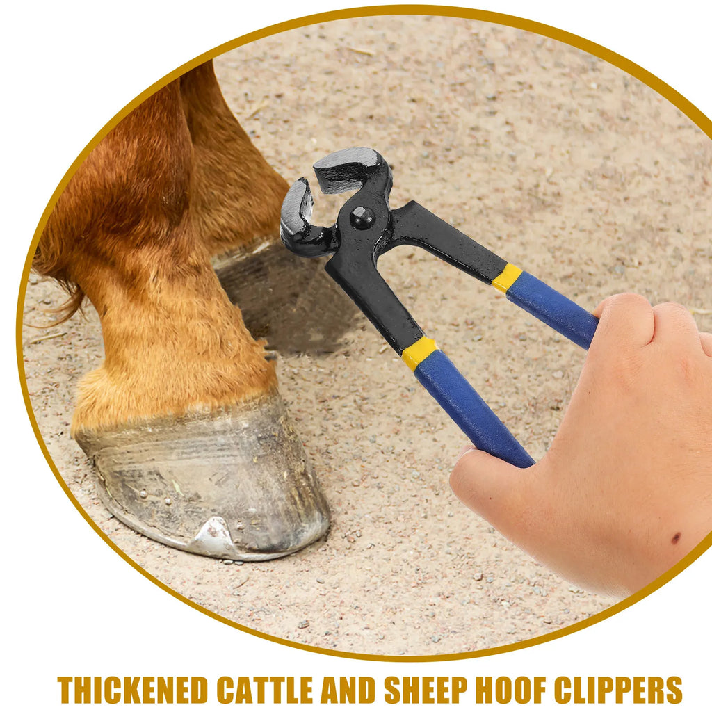 Horse Hoof Trimmer Exquisite Metal Workmanship Lightweight Portable