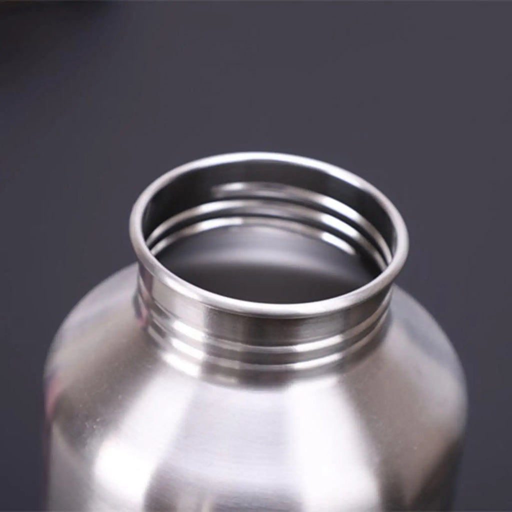 Non Insulated Stainless Steel Water Bottle Large Capacity Sports