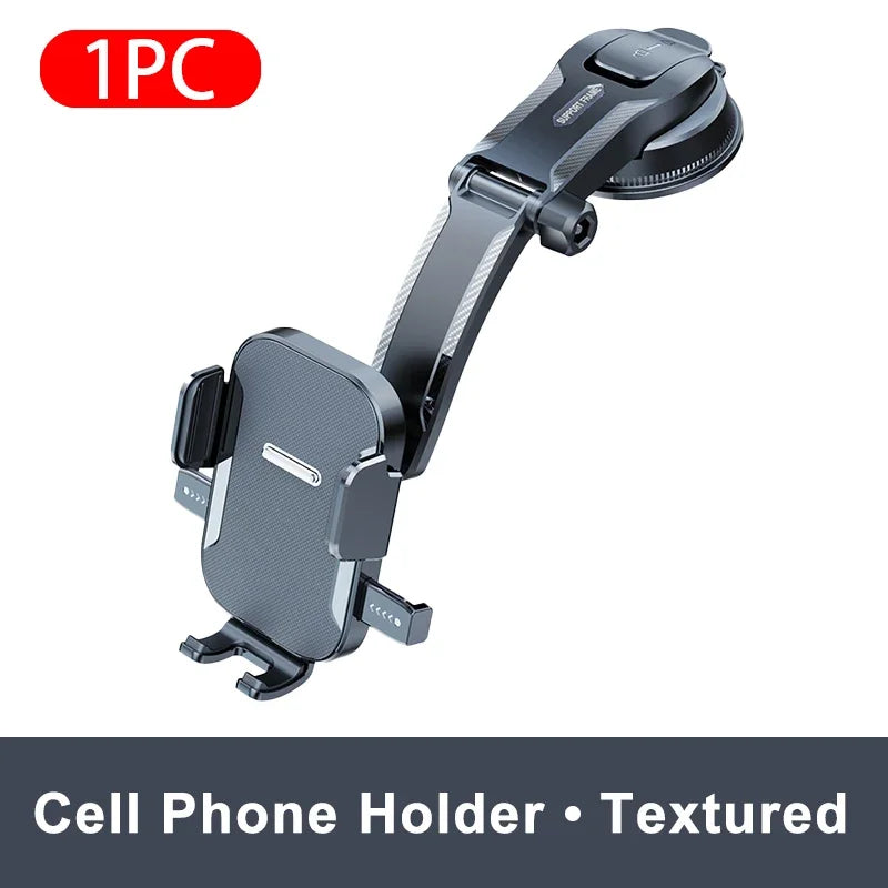 Universal Car Dashboard Phone Holder Auto Cellphone Stand for GPS Navigation Desk Windshield Hanging Bracket Zpaxo Textured Type