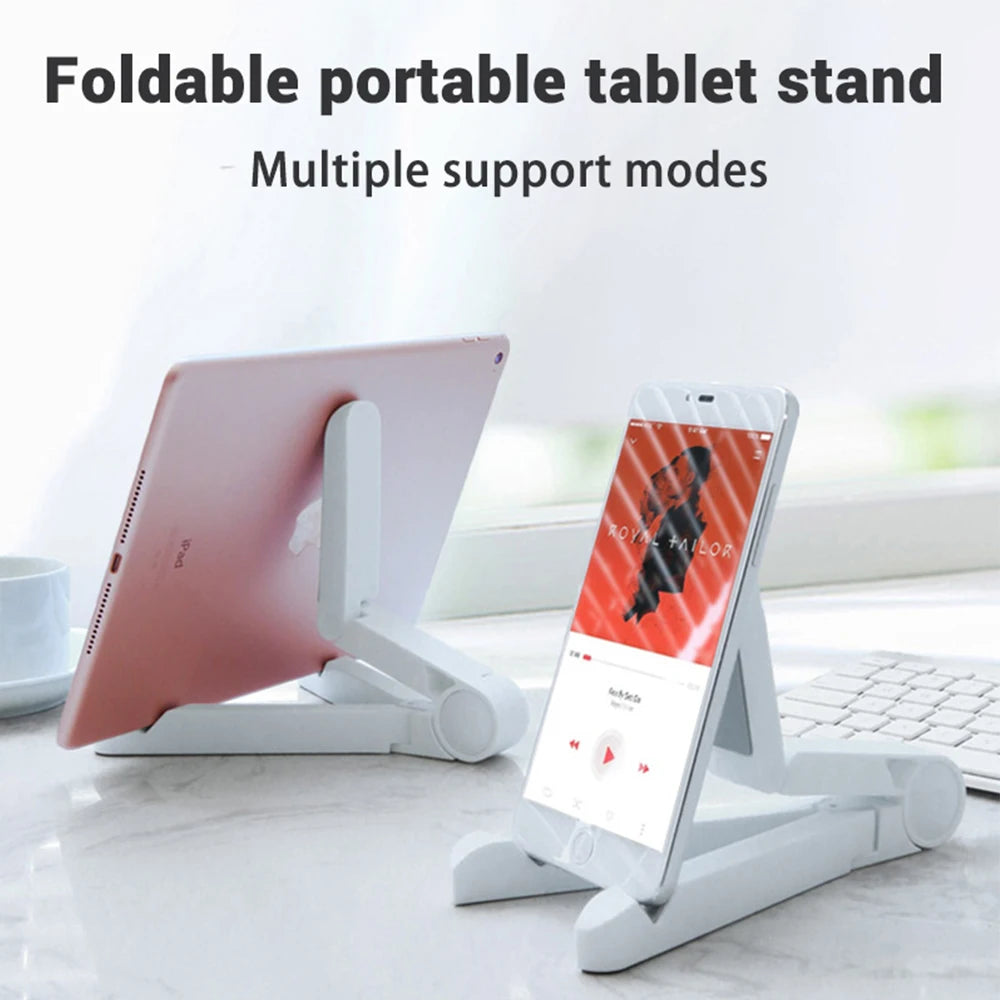 Universal Tablet Holder Portable Foldable Tablet Stand Desktop Mobile Phone Holder For iPhone Xiaomi Huawei Tablet Accessories Zpaxo