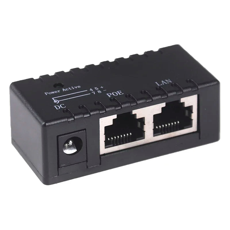 1000Mbps 5V 12V 24V 48V 1A POE Injector Power Splitter IP Camera Zpaxo