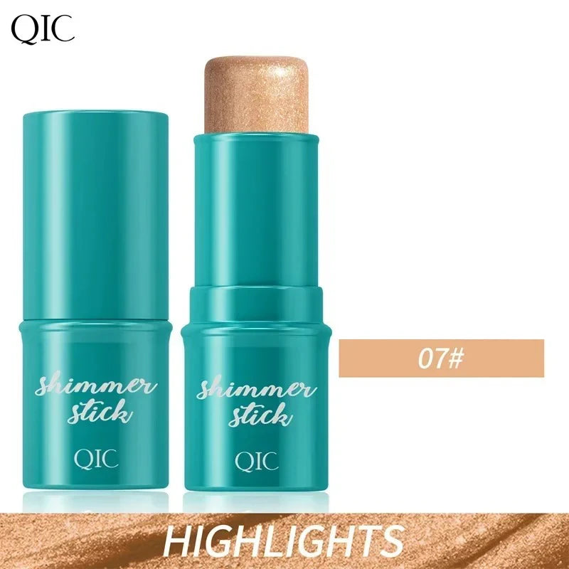 Highlighting&Bronzer Stick Face Brightening Blusher Rouge Concealer Pen Long Lasting Corrector Nose Shadow Contouring Cosmetics Zpaxo Highlights 07