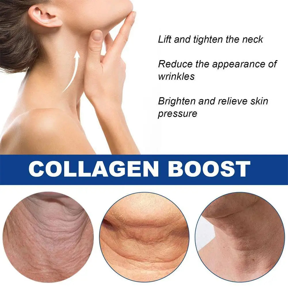 Neck Tightening Cream Firming Moisturizing Neck Rejuvenation Fade Fine Line for Brighten Smooth Nourishing Neck Cream Zpaxo