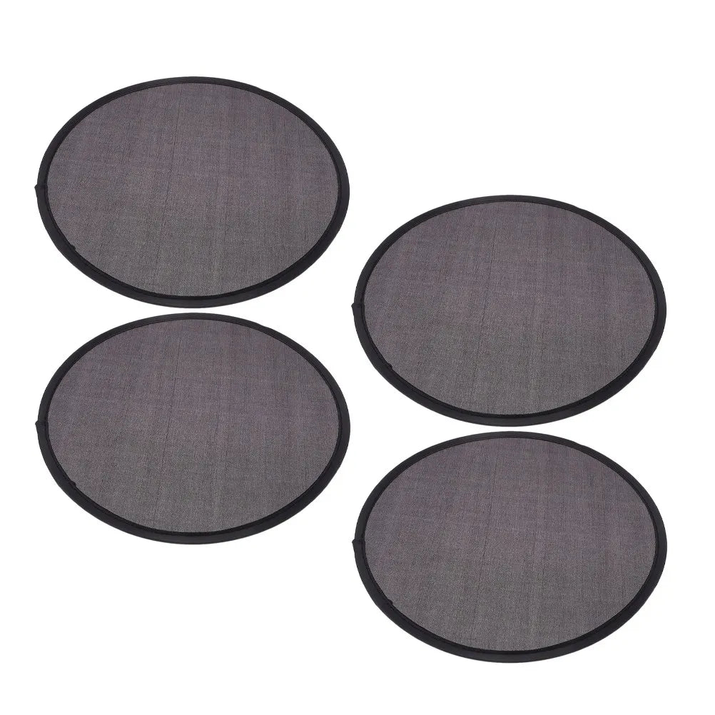 4Pcs Foldable Round Hand Fans Lightweight Portable Instant Cooling for Weddings Festivals Multi-Purpose Use Round Hand Fan Zpaxo other other