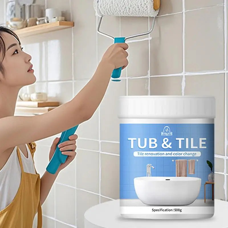Bathroom Tile Paint Water Based Quick-dry Bath Refinishing Bathtub