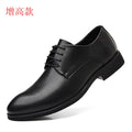 Elevator Dress Shoes Soft Sole Trendy Leather Business Formal British Zpaxo Increase Height 40 China Mainland