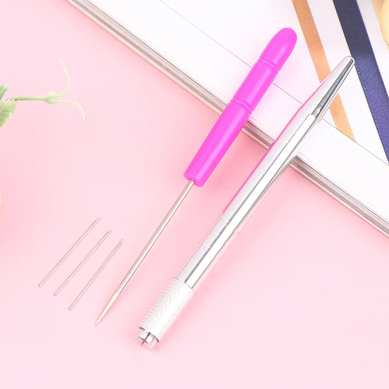 Doll Hair Reroot Needle Kit Repaint Baby Head Reborn Hair Rooting Tools Wig Making Supplies Accessories Set Zpaxo
