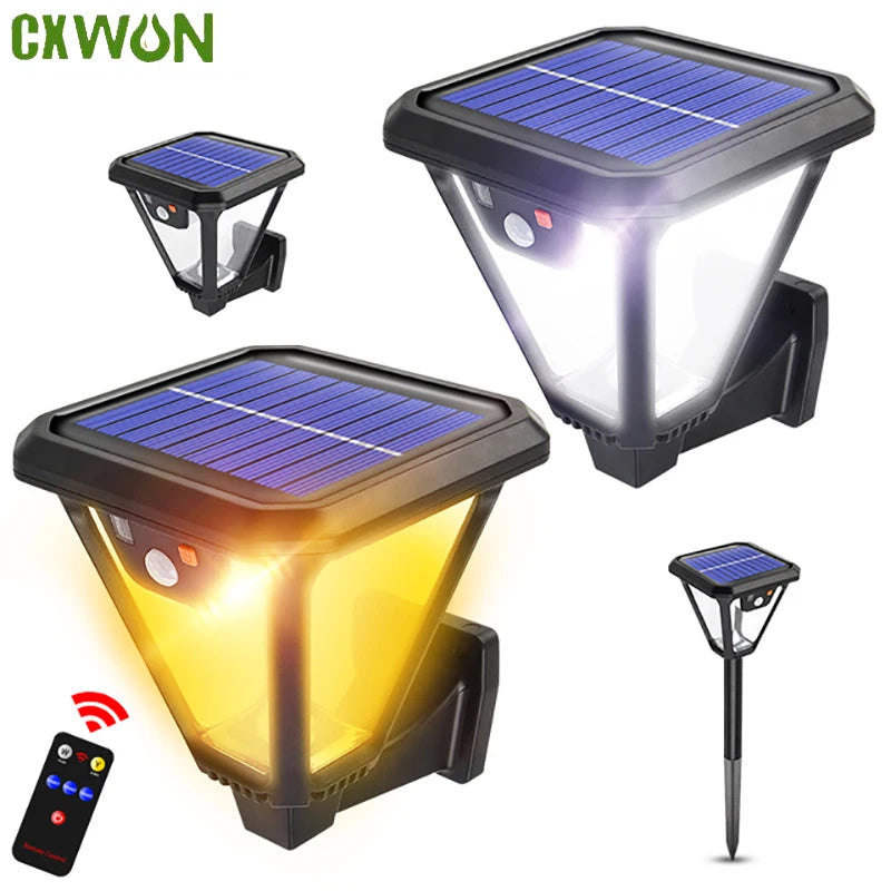 Solar Wall Light Waterproof Outdoor Courtyard Porch Lighting Easy Zpaxo