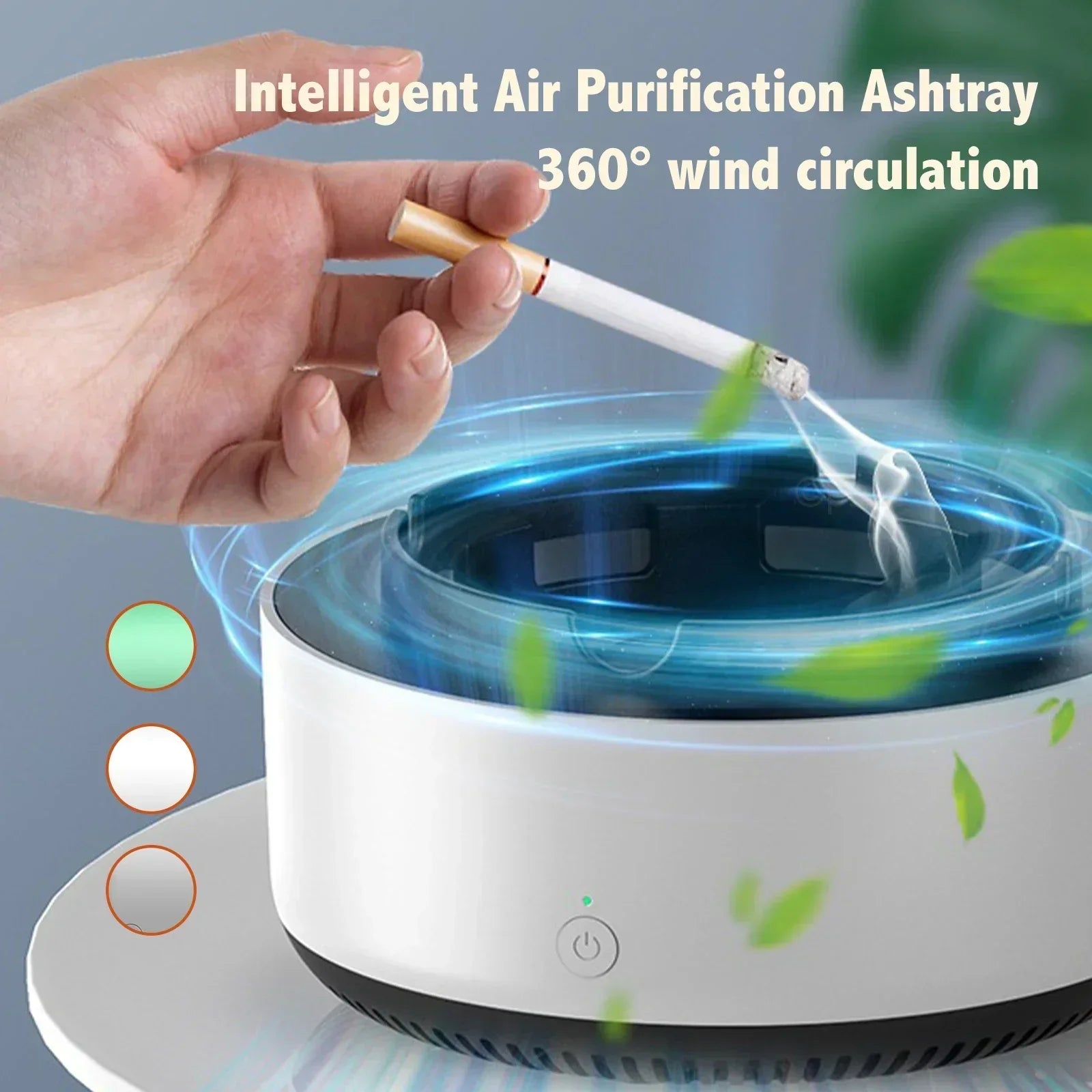 Ashtray Air Purifier Intelligent Passive Smoking Removal Smoke Smell