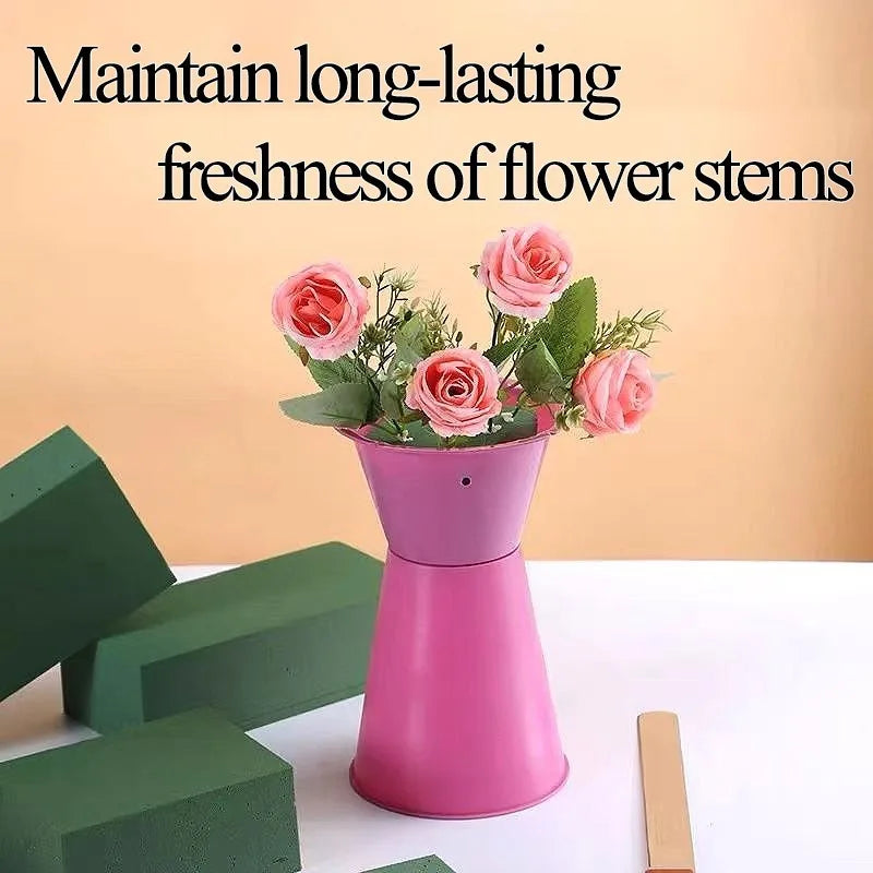 Flower Foam Blocks Fresh Artificial Flowers 1-6 Wet Home Decoration