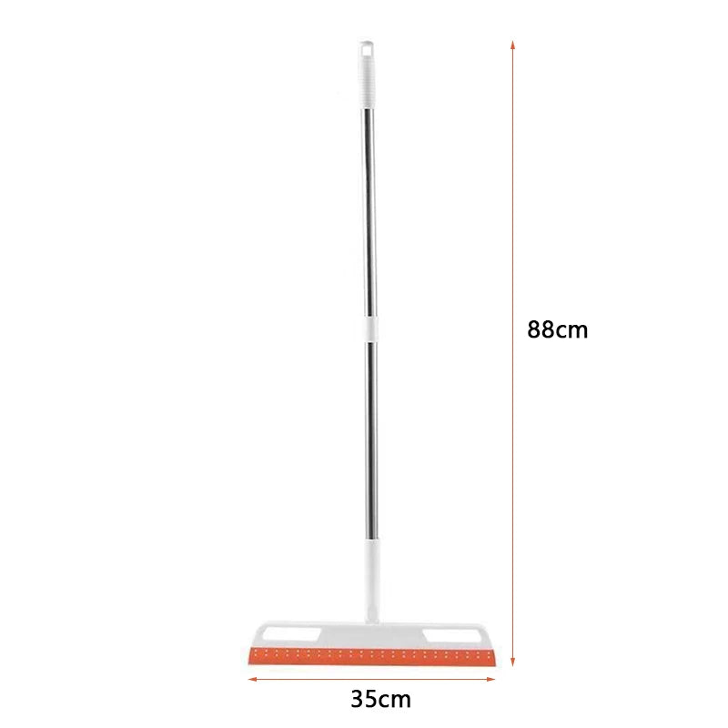 Silicone Scraper Broom Magic Wiper Place Glass Floor Mop Household
