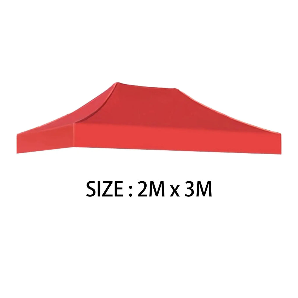 Canopy Top Cover Sunshade Tent Cover Replacement Rainproof 3x2M Gazebo Roof Canopy Tent Top for Canopy Camping Beach Patio Zpaxo