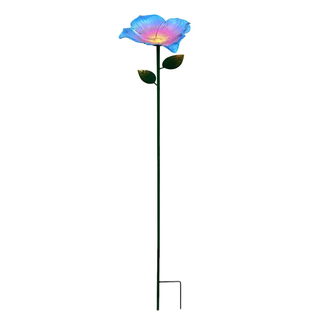 Bee Bath Flower Shaped Garden Butterfly Water Feeder Outside Hummingbird Drinking Station For Outdoor Backyard Porch Yard Lawn Zpaxo