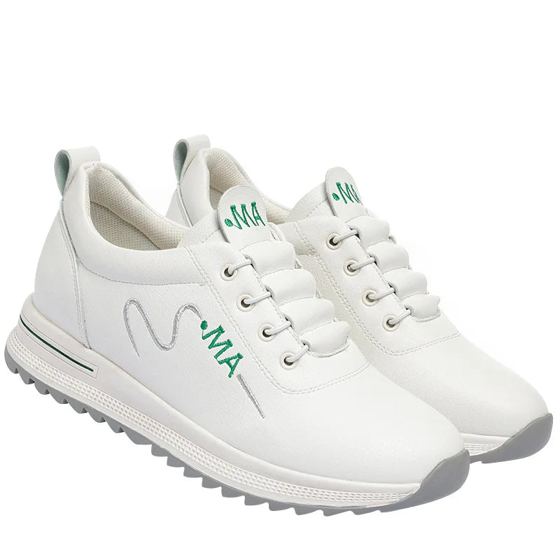White Shoes Women Sneakers 2023 Breathable Women's Sports Outdoor Zpaxo