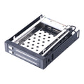 Dual Bay 2.5" Inch SATA III Hard Drive HDD & SSD Tray Caddy Internal Mobile Rack Enclosure Docking Station Hot Swap for desktop Zpaxo Silver
