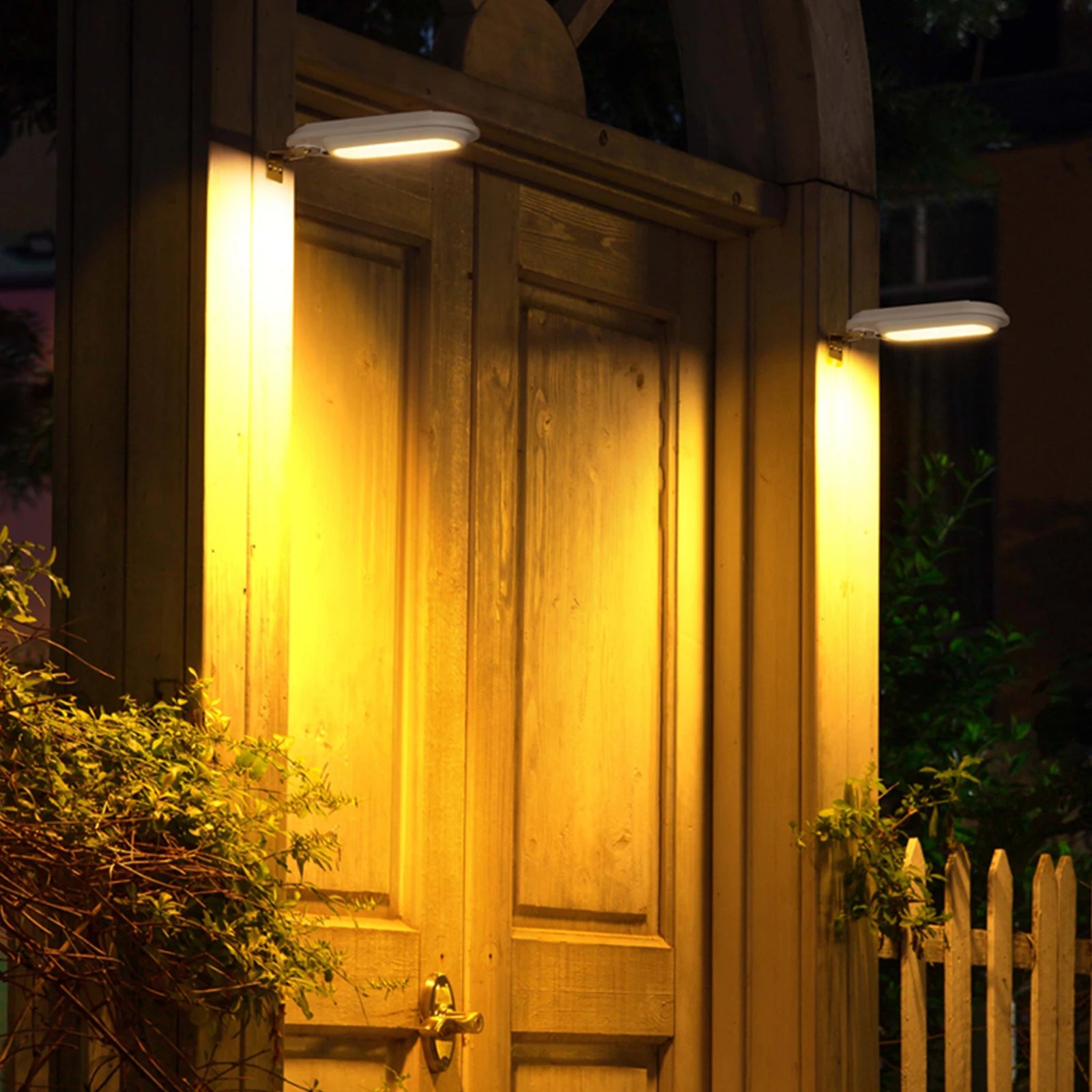 Solar Outdoor Lights Waterproof Wall Lamps 18LED Home Decoration Zpaxo