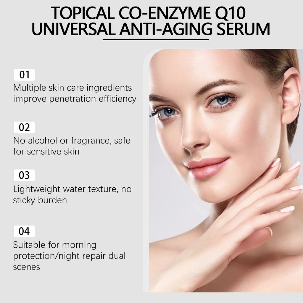 Hoygi CoQ10 Face & Neck Firming Serum | Anti-Aging Fine Lines Anti-Aging Face Serum Zpaxo