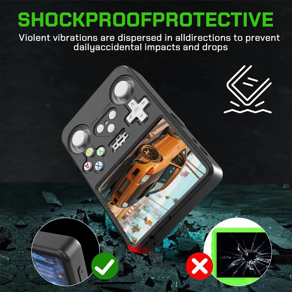 Silicone Case for Anbernic R36S Handheld Game Console – 8 Colors Console Silicone Case Zpaxo