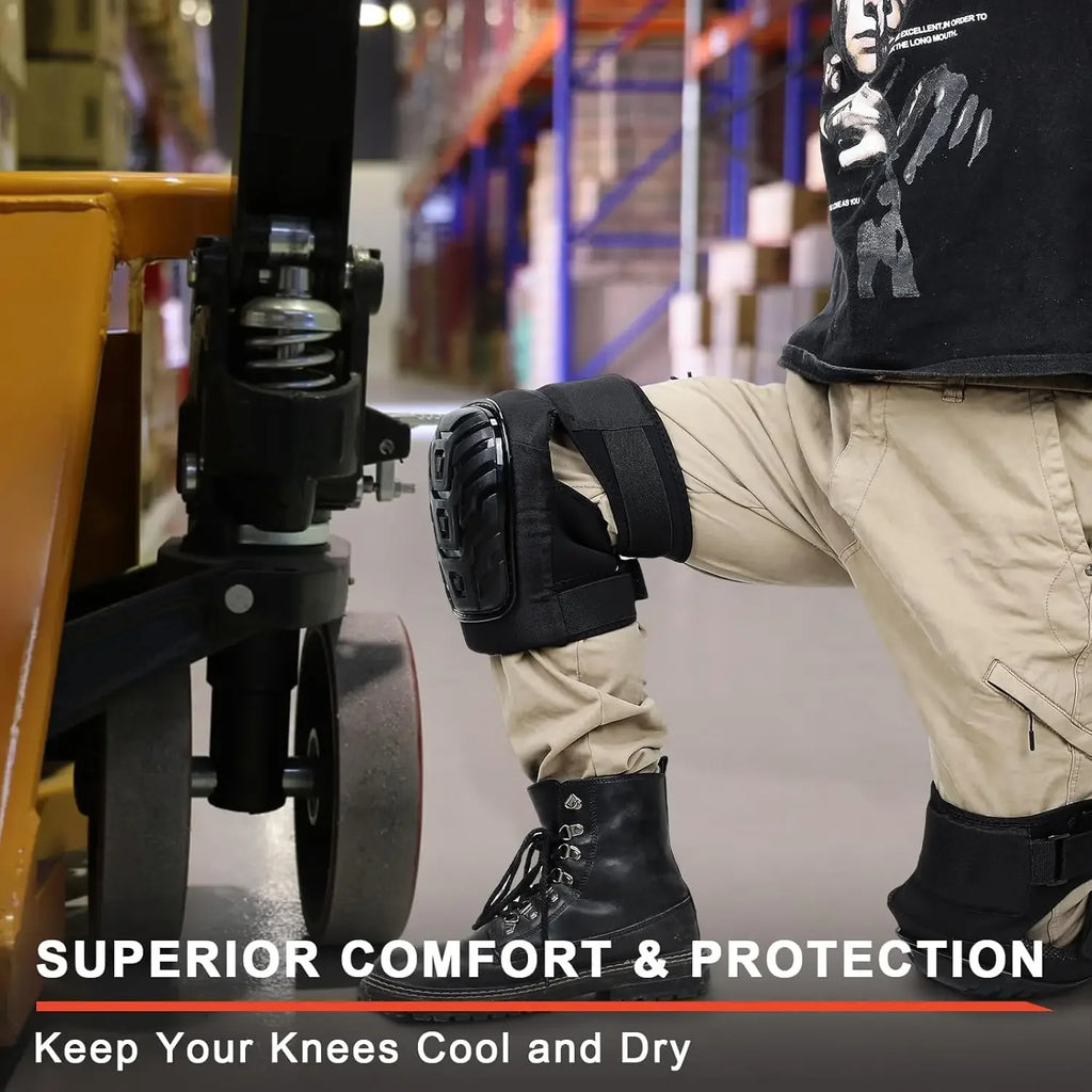 Professional Knee Pads Work Heavy Duty Foam Padding Gel Construction Zpaxo